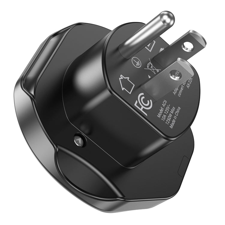 Chargeur adaptateur secteur universel de voyage (prise américaine) Chargeur adaptateur secteur universel de voyage (prise américaine)